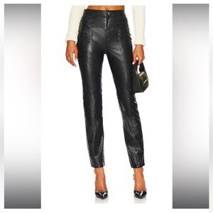 NBD | Revolve | Mari Leather Pants | XS | Black